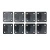 Bobco Metals 6x6 Hot Rolled Steel Base Plate 1/4 Inch Thick Pack of 4-0