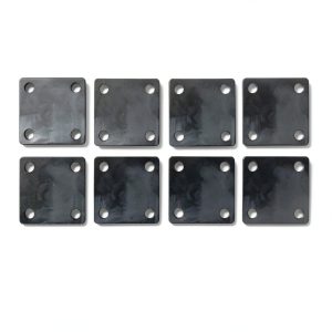 Bobco Metals 6x6 Hot Rolled Steel Base Plate 1/4 Inch Thick Pack of 4-0