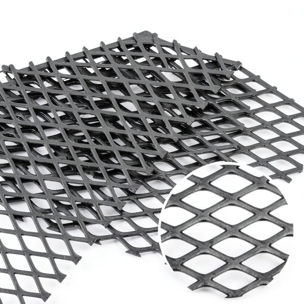 Expanded Metal Sheet Black 48 x 36 in Heavy Duty Steel by Gisafai-3