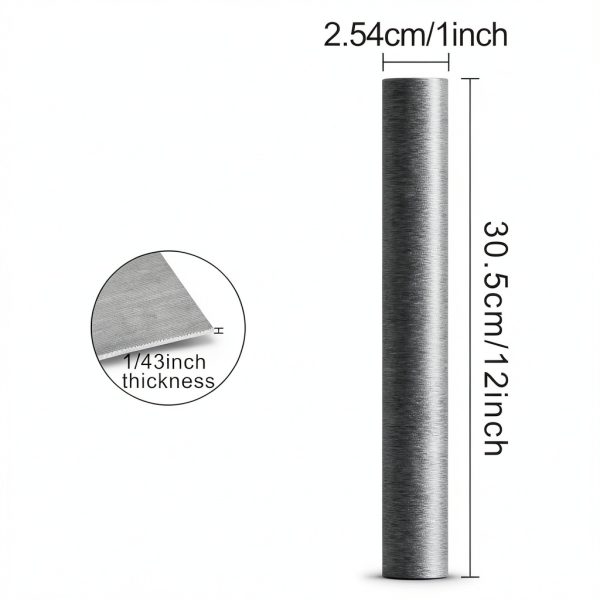430 Stainless Steel Plate Tellyouwin 1x12 0.6mm Corrosion Resistant-1