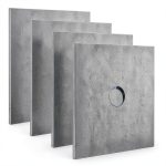 SnowTing 4x4" Steel Base Plate 5.8mm Thick Pre‑Drilled 3/4" Bolt Hole-0