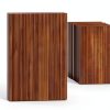 Blulu Rustic Corrugated Metal Wall Panels 6-Pack 26x36 Inch Rusted-1