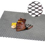 Expanded Metal Sheet Black 48 x 36 in Heavy Duty Steel by Gisafai-0