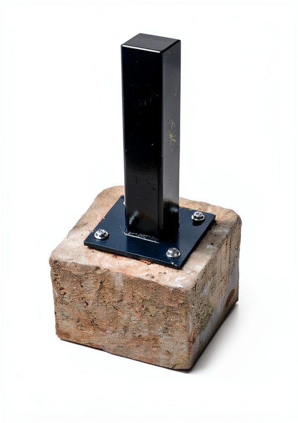 Rocaris Steel Square Base Plate 4x4 Inch A36 Hot Rolled Steel 4 Pack-4