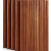 Blulu Rustic Corrugated Metal Wall Panels 6-Pack 26x36 Inch Rusted-0