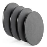 Round Steel Plate SALUINOKI Heavy Duty 3" Diameter 1/8" Thick Weldable-0
