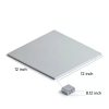304 Stainless Steel Sheet 12x12x1/8 YLJNGUS Shim Stock Film-2
