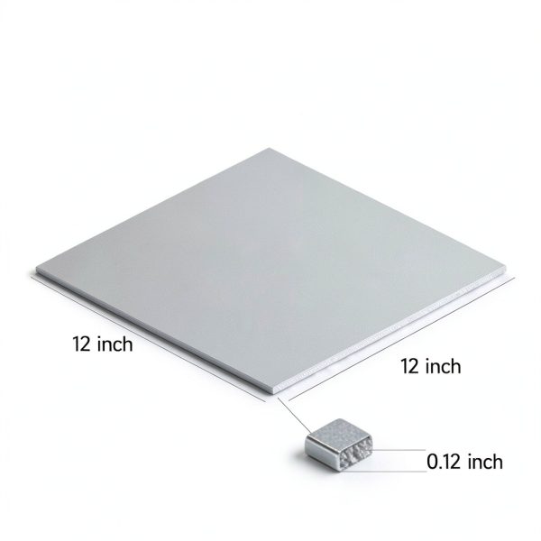 304 Stainless Steel Sheet 12x12x1/8 YLJNGUS Shim Stock Film-2